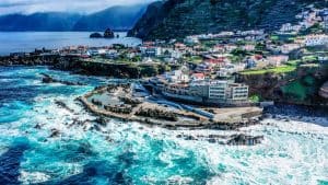 Klimaet i Porto Moniz, Madeira